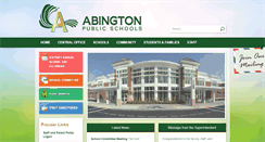 Desktop Screenshot of abingtonps.org